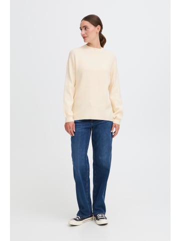 Oxmo Strickpullover OXFansy in Beige