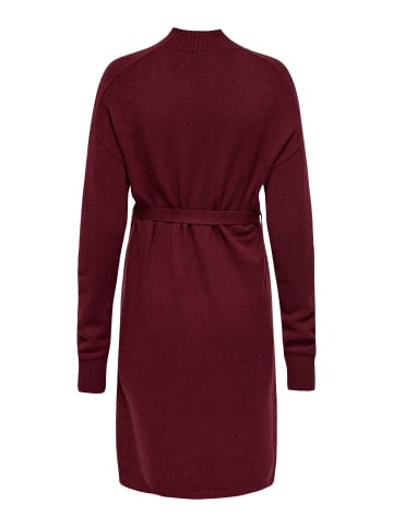 ONLY Strickkleid in Cabernet 1