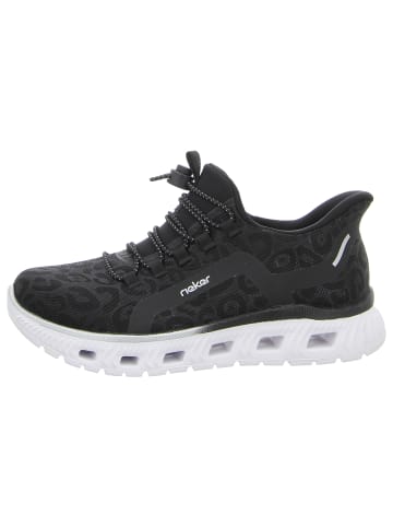 rieker Sneaker Low in schwarz