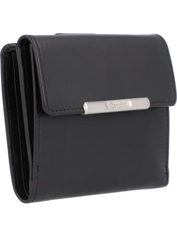 Esquire Helena Geldbörse RFID Leder 10,5 cm in schwarz