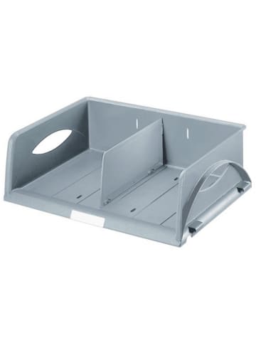 Leitz Ablagekorb Sorty quer A4/C4 405x125x300mm grau