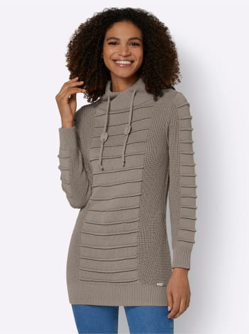 WITT WEIDEN Longpullover in taupe