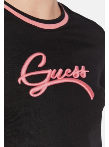 Guess T-Shirt 'CAMILA' in schwarz