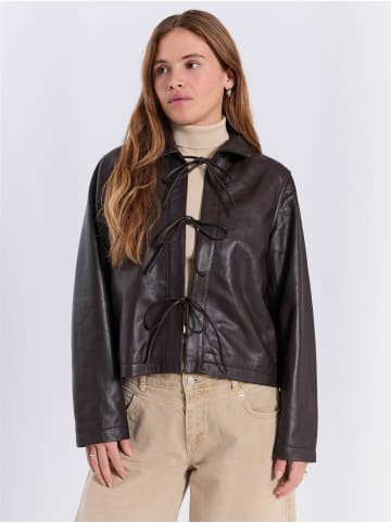 Norr Hemd Monica in Dark Brown