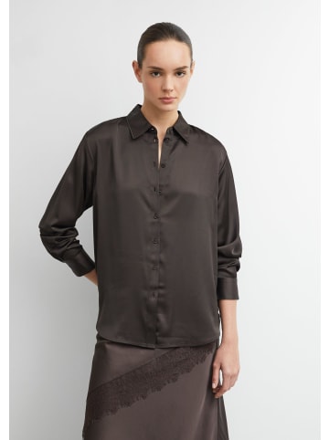 comma Bluse in 8940_dunkelbraun