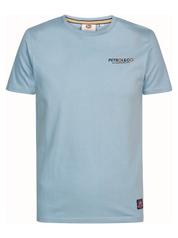 Petrol Industries Sommerliches T-Shirt in Blau