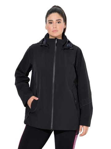 Ulla Popken Funktionsjacke in schwarz