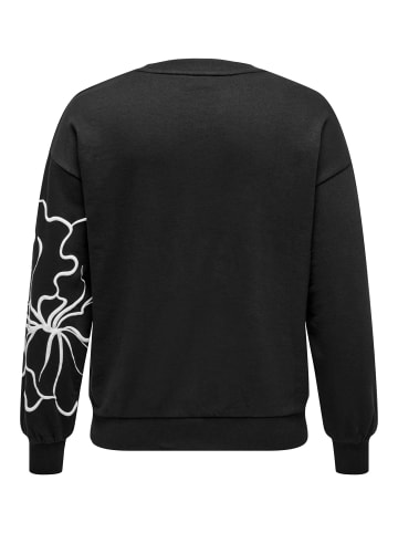 ONLY Carmakoma Sweatshirt in Black 1