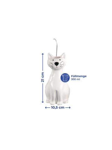 Maximex Luftbefeuchter Katze 2er Set, Luftbefeuchter Mod. Katze 2er Set in Weiß