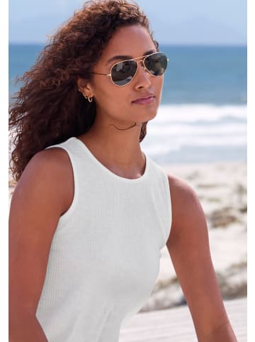 Vivance Tanktop in schwarz, creme
