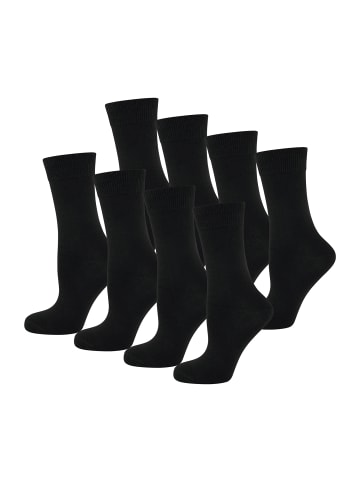 Nur Die  Freizeitsocken Classic Baumwolle in Schwarz