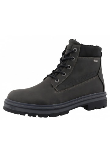 Tom Tailor Schnürstiefel  in Grau