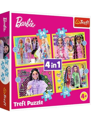 Trefl Spiel - 4 in 1 Puzzle - Barbie