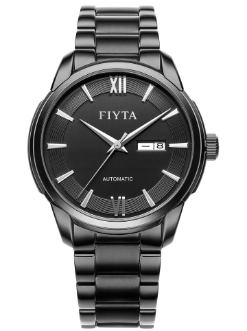 FIYTA Automatikuhr Classic in schwarz