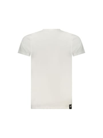 ACCADEMIA MILITARE Weiß Herren T-Shirt aus Baumwolle