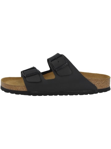 Birkenstock Sandale Arizona Birko-Flor Weichbettung schmal in schwarz