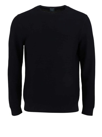 OLYMP  Rundhalspullover für Herren in schwarz