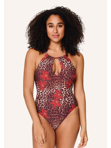 Linga Dore Badeanzug in Leopard flower