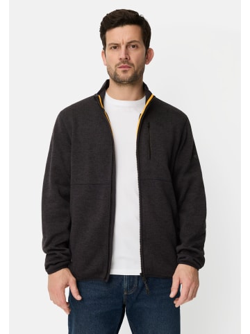 Camel Active Strickjacke mit Stehkragen in Navyblau