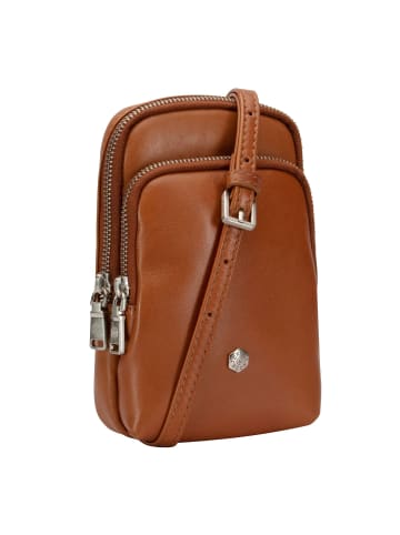 Jekyll & Hide Paris Handytasche Leder 11 cm tan