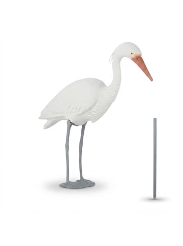 relaxdays Gartendeko Figur "Reiher"