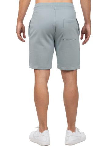 Reichstadt Herren Regular Fit Shorts Marken-Stick in Grey