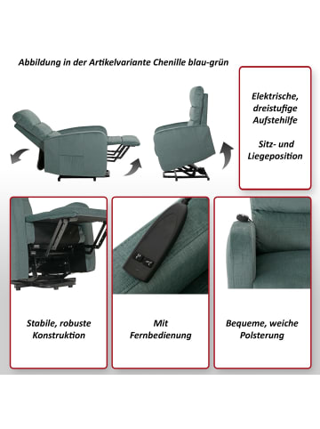 MCW Fernsehsessel K62 Aufstehhilfe, Braun