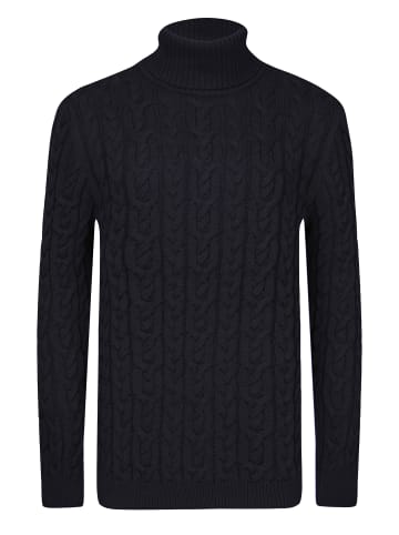 JIMMY SANDERS Rollkragenpullover in navy