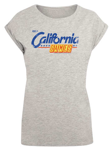 F4NT4STIC T-Shirt Retro Gaming California GAMES LOGO in grau meliert