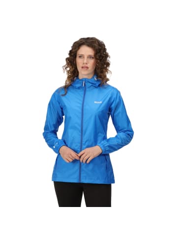 Regatta Regenjacke Pack It in Sonic Blue