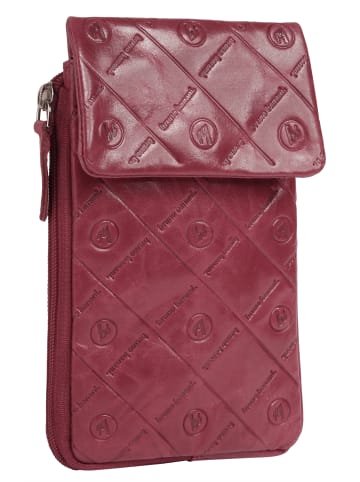 Bruno Banani Umhängetasche echt Leder in pink