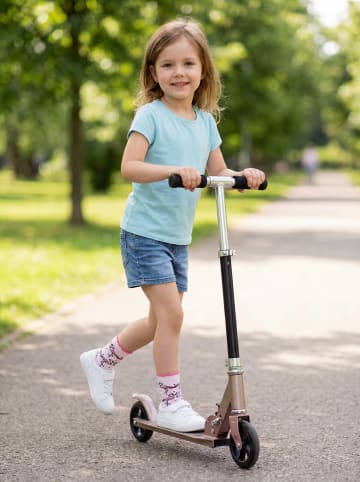 TupTam Kinder Socken Mädchen Jungen Bunt Gemustert 6er Pack in hellrosa