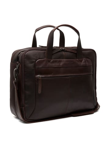 The Chesterfield Brand Wax Pull Up Aktentasche Leder 44 cm Laptopfach in brown