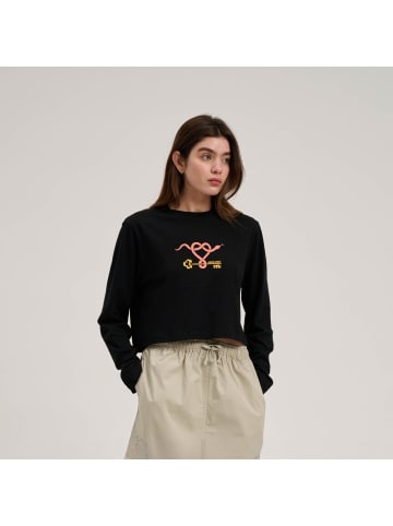 Santa Cruz Longsleeve "Asp Serpent LS T-Shirt" in Schwarz