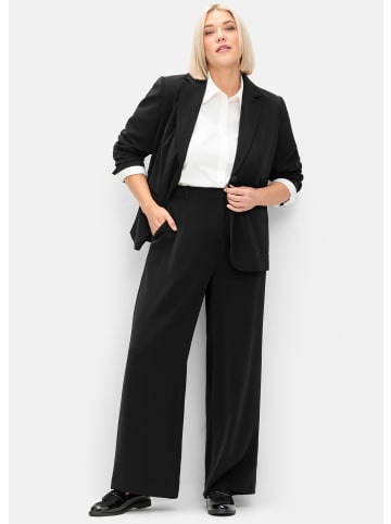 sheego Hose in schwarz