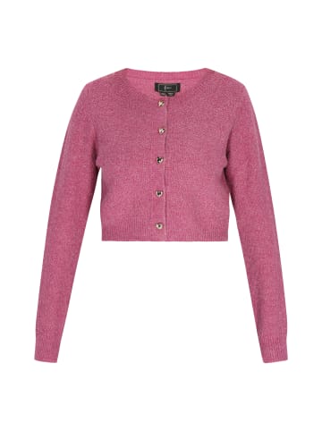 faina Cardigan in Dunkelrosa