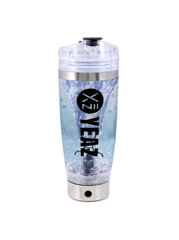 YEAZ CYCLONE PRO Elektrischer Mixer USB 600ml in transparent