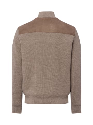 Bugatti Strickjacke in taupe - 0001
