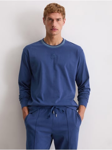 Marc O'Polo Pyjamaoberteil Heavy Jersey in Iris ink