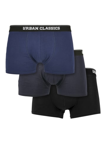 Urban Classics Boxershort in darkblue+navy+black