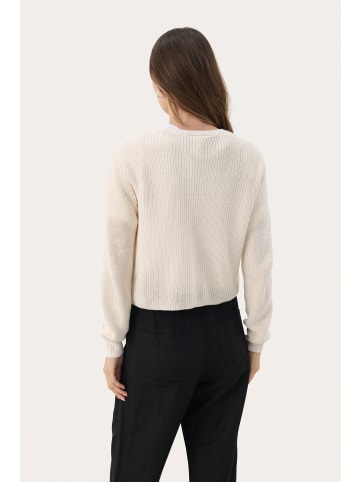 PART TWO Strickjacke GigiaPW Gerade Passform in Eggnog