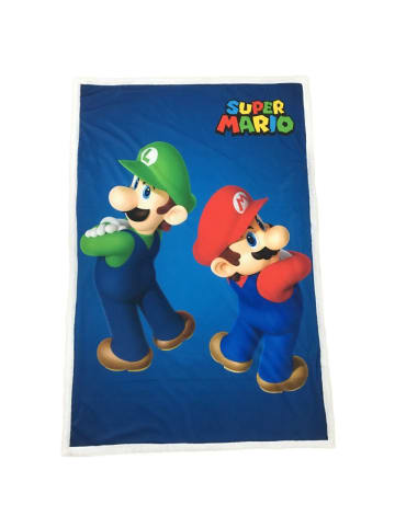 Nintendo Super Mario Sherpa-Fleece-Decke 100x150cm