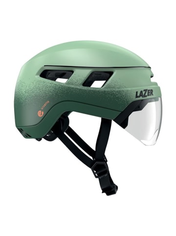 Lazer Fahrradhelm Urbanize NTA MIPS + LED in grün