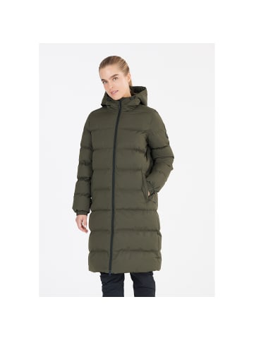 Whistler Abella W Long Padded Jacket in Dunkelgrau0317
