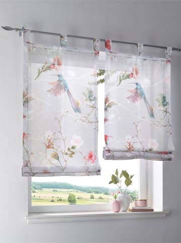 Heine Raffrollo in grau-bunt