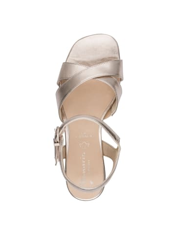 Tamaris WIDE FIT Sandalette in LT GOLD