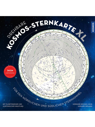 Franckh-Kosmos Landkarte -  Drehbare Kosmos-Sternkarte XL