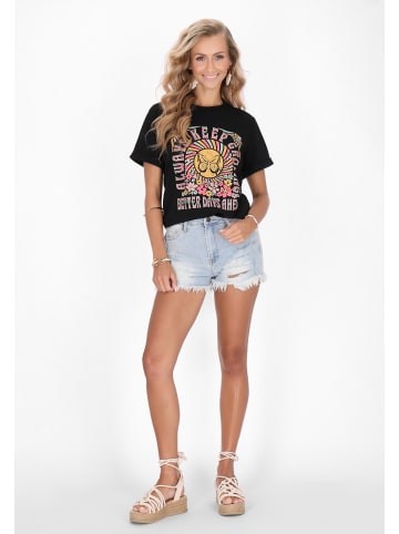IZIA Women T-Shirt in black