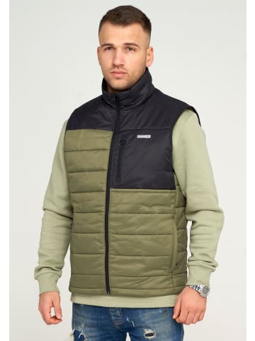 Jack & Jones Steppweste - JCOINFINITY VEST in Dusty Olive