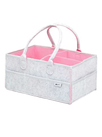 SIPO Wickeltasche Sipo in grau/rosa